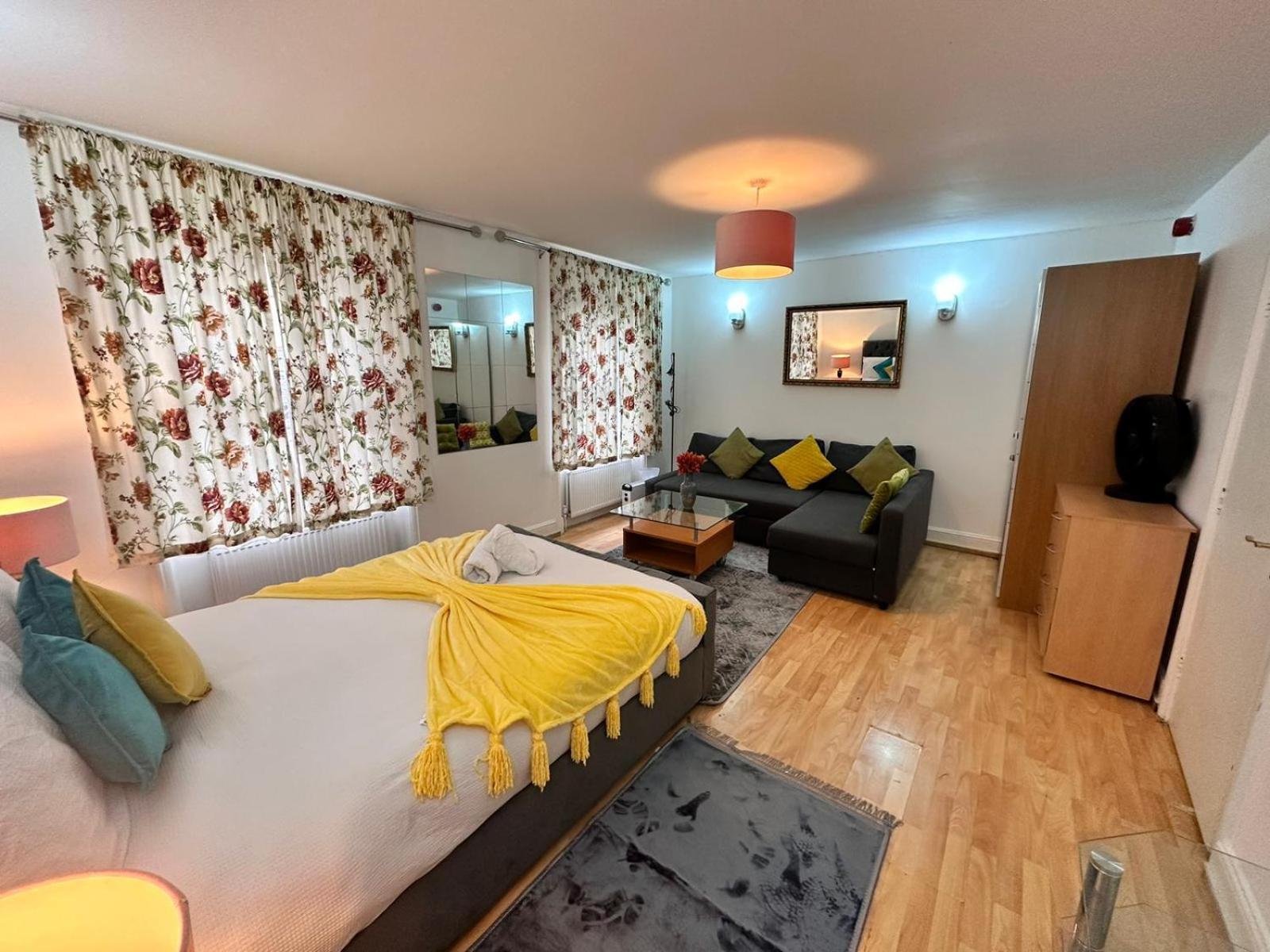 Bright Family Studio In Central Appartement Londen